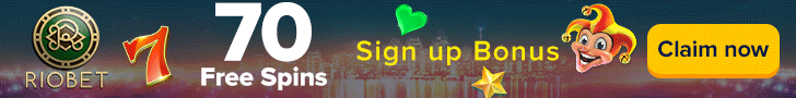 riobet 70 free spins sign up bonus