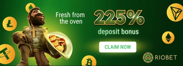 riobet 225% deposit bonus